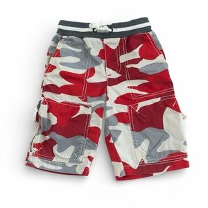 Mini Boden Camouflage Cargo Shorts Size 3